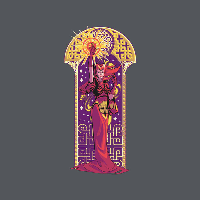 Witch Art Nouveau-None-Stretched-Canvas-Samuel