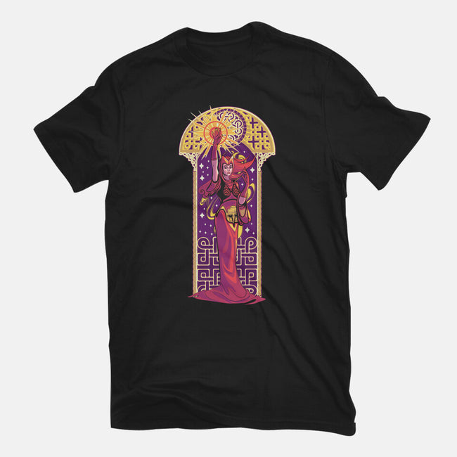 Witch Art Nouveau-Mens-Basic-Tee-Samuel