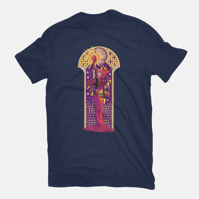 Witch Art Nouveau-Mens-Basic-Tee-Samuel
