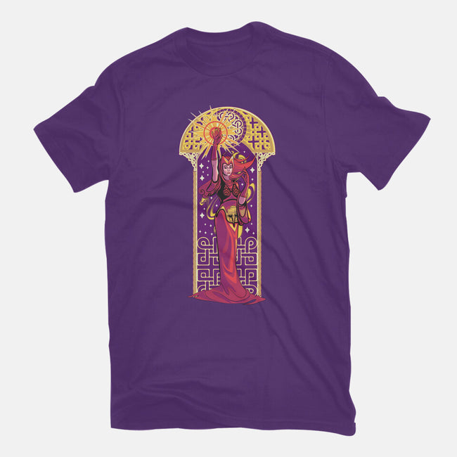 Witch Art Nouveau-Mens-Basic-Tee-Samuel