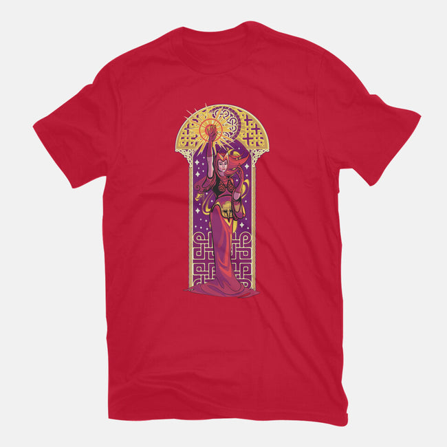 Witch Art Nouveau-Mens-Basic-Tee-Samuel