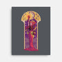 Witch Art Nouveau-None-Stretched-Canvas-Samuel
