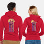 Witch Art Nouveau-Unisex-Zip-Up-Sweatshirt-Samuel