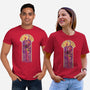 Witch Art Nouveau-Unisex-Basic-Tee-Samuel