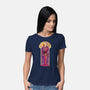 Witch Art Nouveau-Womens-Basic-Tee-Samuel