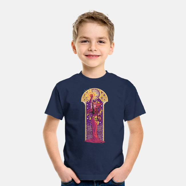 Witch Art Nouveau-Youth-Basic-Tee-Samuel