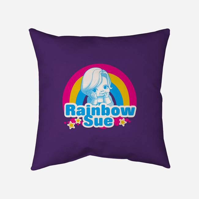 Rainbow Sue-None-Removable Cover w Insert-Throw Pillow-Samuel