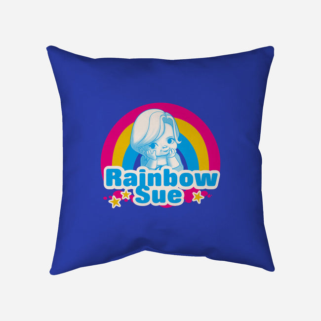 Rainbow Sue-None-Removable Cover w Insert-Throw Pillow-Samuel