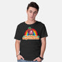 Rainbow Leprechaun-Mens-Basic-Tee-Samuel