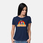 Rainbow Leprechaun-Womens-Basic-Tee-Samuel