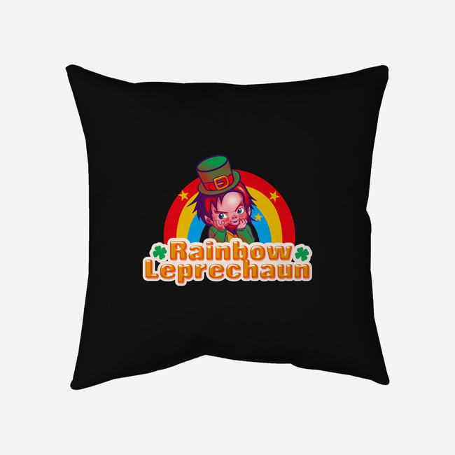Rainbow Leprechaun-None-Removable Cover w Insert-Throw Pillow-Samuel