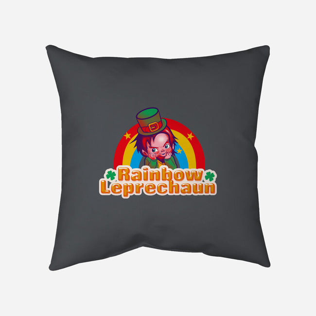 Rainbow Leprechaun-None-Removable Cover w Insert-Throw Pillow-Samuel
