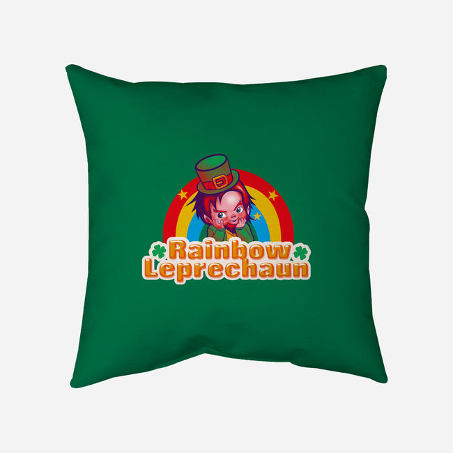 Rainbow Leprechaun-None-Removable Cover w Insert-Throw Pillow-Samuel
