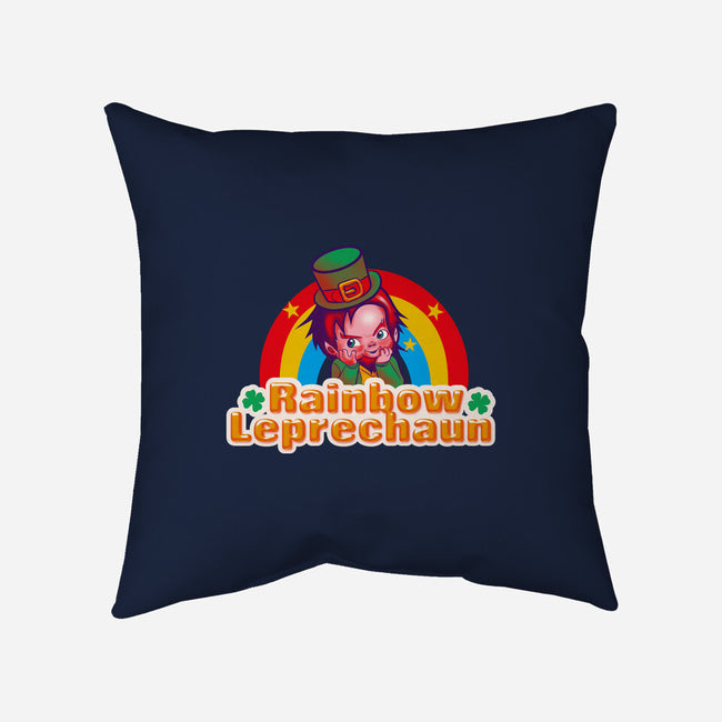 Rainbow Leprechaun-None-Removable Cover w Insert-Throw Pillow-Samuel