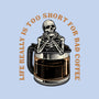 Bad Coffee-None-Glossy-Sticker-momma_gorilla