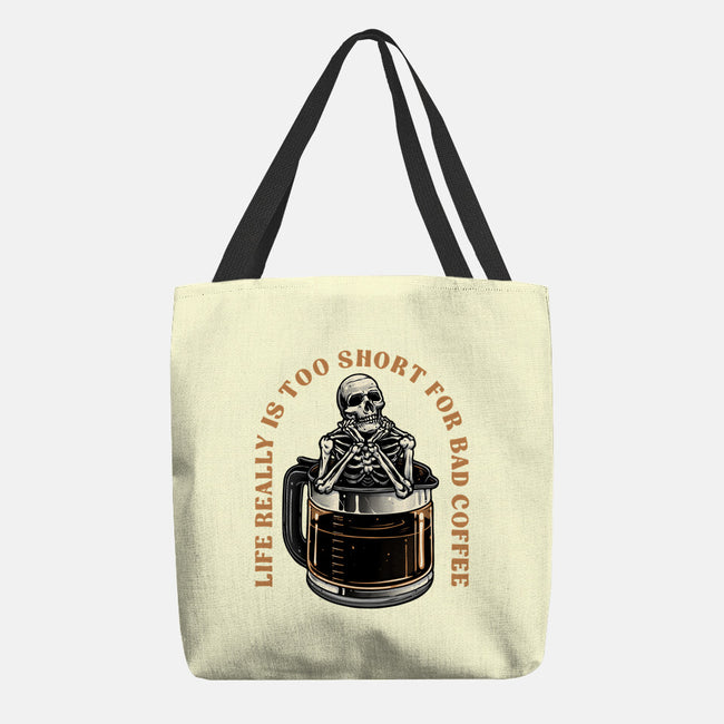 Bad Coffee-None-Basic Tote-Bag-momma_gorilla