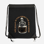 Bad Coffee-None-Drawstring-Bag-momma_gorilla
