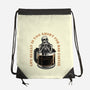 Bad Coffee-None-Drawstring-Bag-momma_gorilla