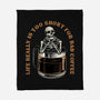 Bad Coffee-None-Fleece-Blanket-momma_gorilla