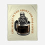 Bad Coffee-None-Fleece-Blanket-momma_gorilla
