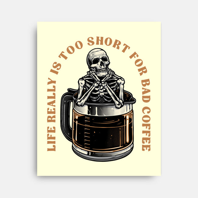 Bad Coffee-None-Stretched-Canvas-momma_gorilla