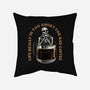 Bad Coffee-None-Removable Cover w Insert-Throw Pillow-momma_gorilla