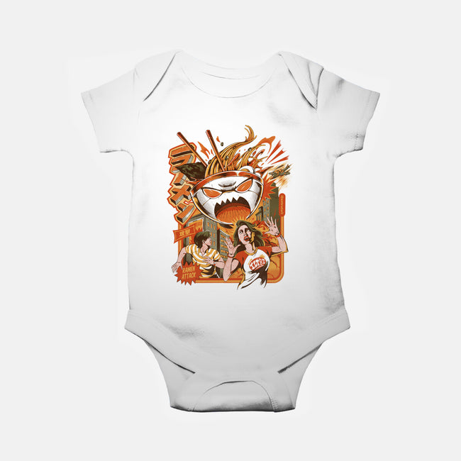 Great Ramen Attack-Baby-Basic-Onesie-ilustrata