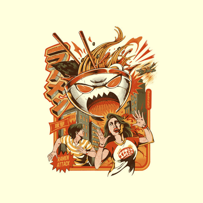 Great Ramen Attack-None-Polyester-Shower Curtain-ilustrata