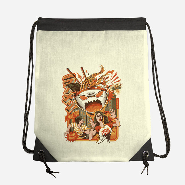 Great Ramen Attack-None-Drawstring-Bag-ilustrata