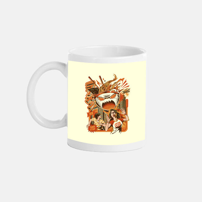 Great Ramen Attack-None-Mug-Drinkware-ilustrata