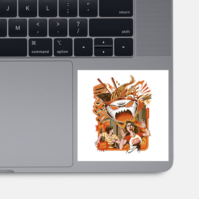 Great Ramen Attack-None-Glossy-Sticker-ilustrata