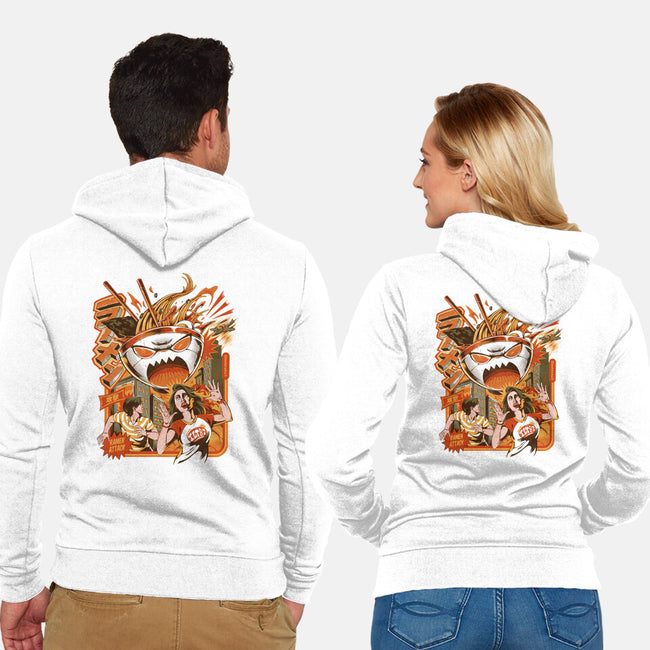 Great Ramen Attack-Unisex-Zip-Up-Sweatshirt-ilustrata