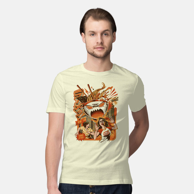 Great Ramen Attack-Mens-Premium-Tee-ilustrata