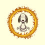 Dog Meditation-None-Drawstring-Bag-nickzzarto