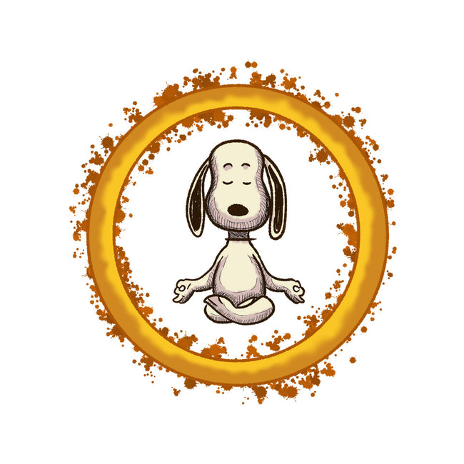 Dog Meditation-None-Drawstring-Bag-nickzzarto