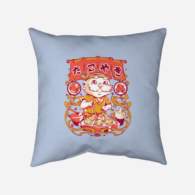 Otterly Delicious-None-Removable Cover w Insert-Throw Pillow-Estudio Horta