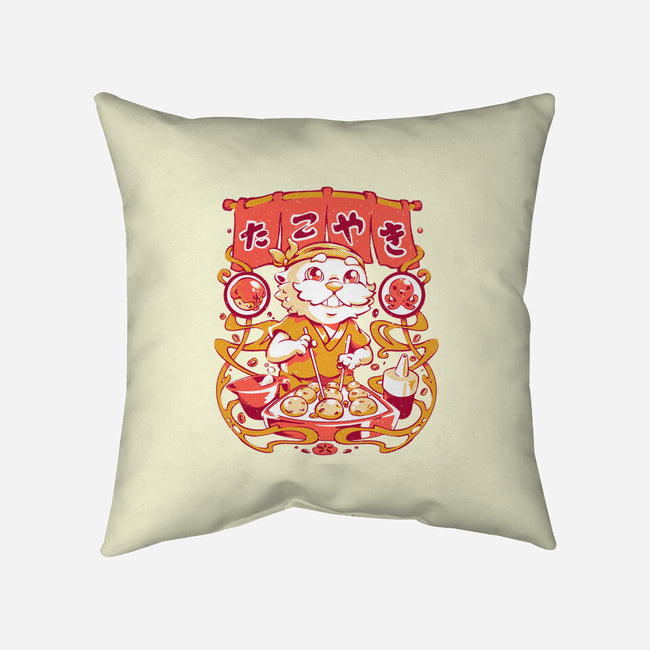Otterly Delicious-None-Removable Cover w Insert-Throw Pillow-Estudio Horta