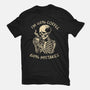 Coffee And Mistakes-Mens-Basic-Tee-fanfabio