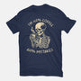 Coffee And Mistakes-Mens-Basic-Tee-fanfabio