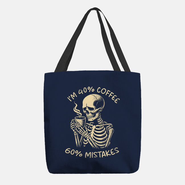 Coffee And Mistakes-None-Basic Tote-Bag-fanfabio