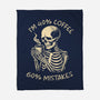 Coffee And Mistakes-None-Fleece-Blanket-fanfabio