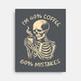 Coffee And Mistakes-None-Stretched-Canvas-fanfabio