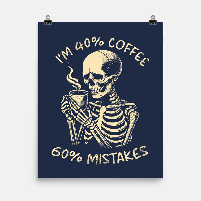 Coffee And Mistakes-None-Matte-Poster-fanfabio