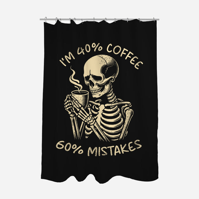 Coffee And Mistakes-None-Polyester-Shower Curtain-fanfabio