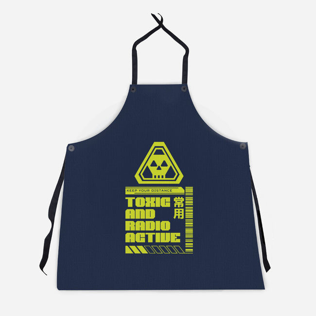 Toxic And Radioactive-Unisex-Kitchen-Apron-Studio Mootant