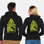 Toxic And Radioactive-Unisex-Zip-Up-Sweatshirt-Studio Mootant