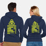 Toxic And Radioactive-Unisex-Zip-Up-Sweatshirt-Studio Mootant