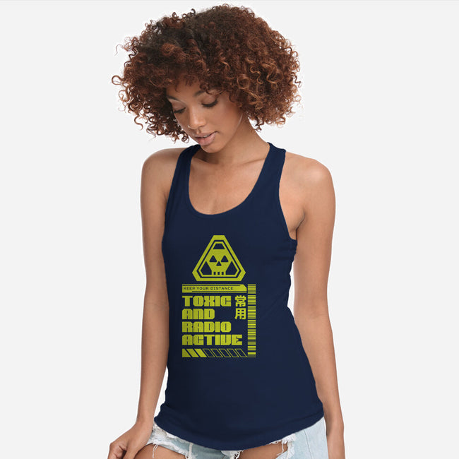 Toxic And Radioactive-Womens-Racerback-Tank-Studio Mootant