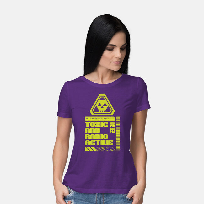 Toxic And Radioactive-Womens-Basic-Tee-Studio Mootant