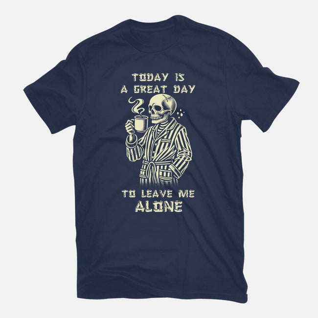 Leave Me Alone-Mens-Basic-Tee-fanfabio